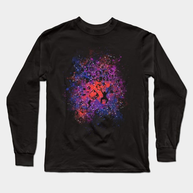 Asteroid Jumping Long Sleeve T-Shirt by Daletheskater